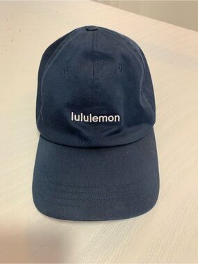 lululemon navy dad hat adjustable cap